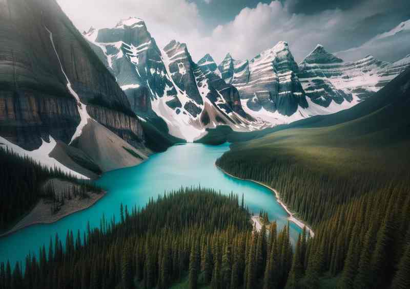Banff Nat'l Park Canada Alpine Beauty | Metal Poster