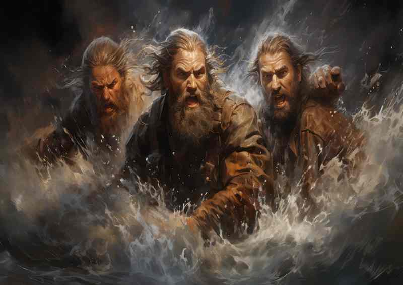 Rune Magic & Norse Divination Metal Poster