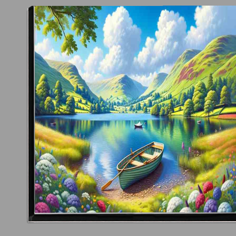 Buy Di-Bond : (A bright summer day in the Lake District UK)